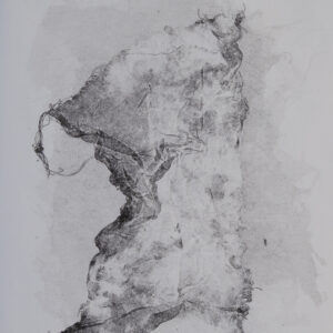 A second print of a piece of rectangular cheese cloth.